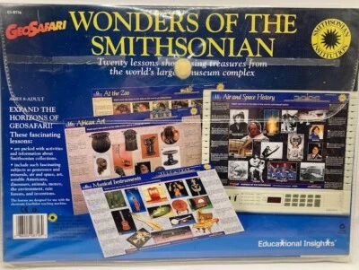 GeoSafari Wonders of the Smithsonian EI-8716 Complete 20 Games Package - Image 1 of 2