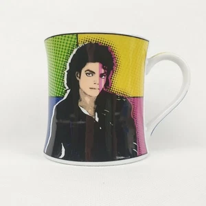 Taza de té café arte pop Michael Jackson Lesser & Pavely Reino Unido colorida fría caliente - Imagen 1 de 7