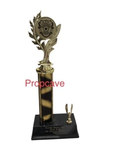 Resident Evil: Welcome to Raccoon City:Chief Irons Trophy (Original Screen Used) - Picture 1 of 6