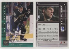 2001-02 ITG Be A Player Memorabilia Emerald Chicago Sun-Times Nov /10 Brett Hull