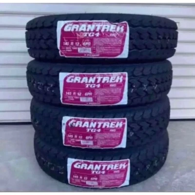 Dunlop Gran trek TG4 145R12 6PR Off Road Tire for Kei Truck set of 4 - Image 1 of 2
