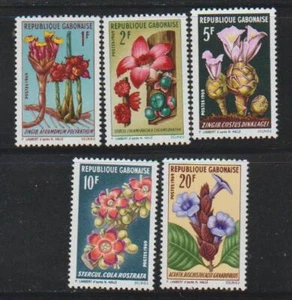 GABON STAMPS 1969 AFRICAN FLOWERS MNH - VAR25 - Picture 1 of 1
