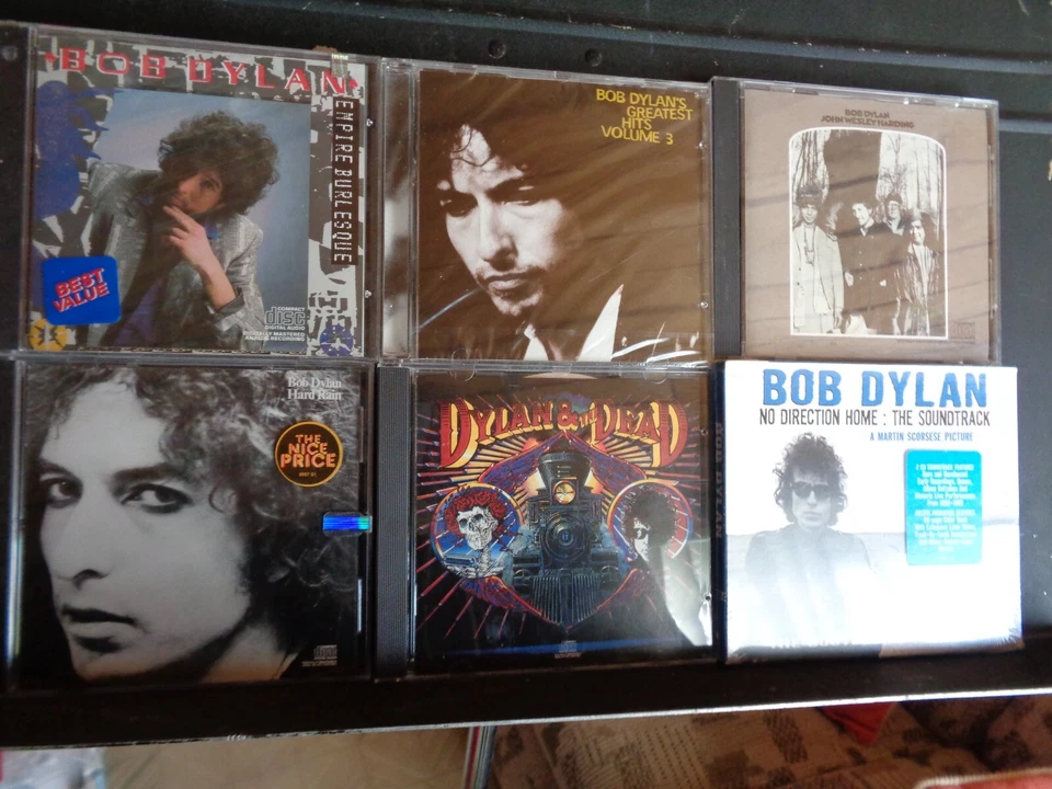BOB DYLAN,,XX,,,6 CD LOT,,4 SEALED,,2 NEAR MINT — 第 1/1 张图片