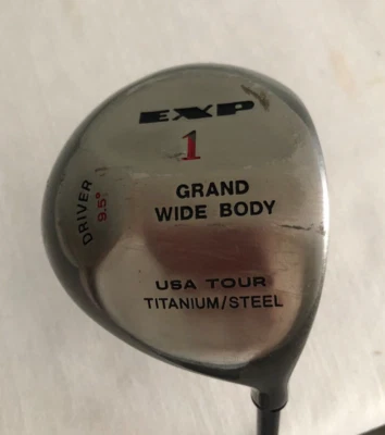 Драйвер EXP 1 Grand широкий корпус 9,5 титановая головка графитовый TFS пузырьковый вал для правосторонней стойки 45,5 - Изображение 1 из 4