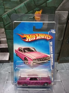 Hot Wheels 2009 Rebel Rides Series #140 '64 Lincoln Continental Mtflk Magenta - Picture 1 of 5