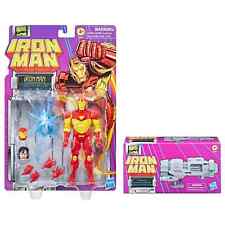 Marvel Legends Series Deluxe Retro Iron Man with Plasma Cannon  FREE SHIP