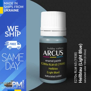 Arcus 280 Enamel paint Luftwaffe RLM 65 (1938) Hellblau saturated color - Picture 1 of 3