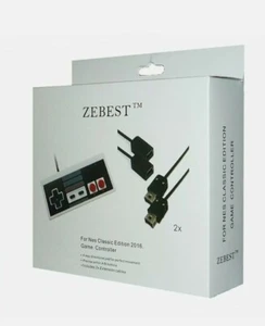 ๐๐ฅ Classic NES Controllers For NES Classic Edition 12ft Cord 2016 - Picture 1 of 3