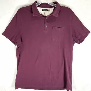 Camisa Polo Banana Republic Performance Calce Clásico Para Hombre Talla XL Manga Corta Roja - Imagen 1 de 7