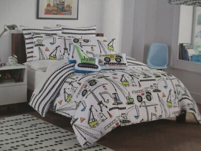 Juego de sábanas almohada edredón equipo de construcción BOY ZONE niños 9 piezas - completo Foto 1 de 4