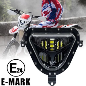 Für BETA Enduro RR 2T/2-Takt RR 4T/4-Takt LED Scheinwerfer DRL Hi/Lo Strahl E24 - Bild 1 von 13