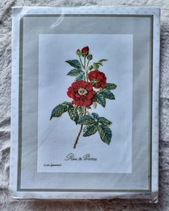 Thea Gouverneur Counted Cross Stitch Kit Rose van Spaendonck Linen 2029 - Picture 1 of 5