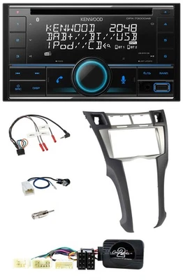 Kenwood CD 2DIN DAB USB Lenkrad Bluetooth Autoradio für Toyota Yaris 2006-2011 - Bild 1 von 4