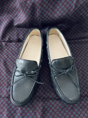 Cole Haan Women's 9 B Black Leather Driver Moccasin $250.00 MSRP D43449 Comfy - Image 1 of 4