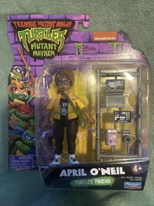 TMNT Teenage Mutant Ninja Turtles Mutant Mayhem APRIL O'NEIL 4" Figure BRAND NEW - Picture 1 of 2