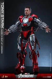New Hot Toys MMS718 Avengers Tony Stark (Mark 7 Suit Up Ver.) Normal Ver. Figure - Picture 1 of 14