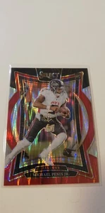 2024 Panini Select - Concourse Michael Penix Jr. Red & Black Shock Prizm (RC) - Bild 1 von 1