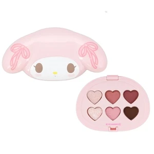 Sanrio My Melody Multi-Palette 6 Colors Cassis Pink SHOBIDO Limited Japan NEW - Picture 1 of 8