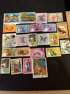 23 Guinee Used Stamps- Lot A-79690 - Picture 1 of 1