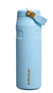 MESSI X STANLEY 1913 ICEFLOW™ FLIP STRAW 2.0 BOTTLE 24 OZ ‘Messi Striker Blue’ - Picture 1 of 2