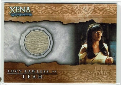 Xena Beauty & Brawn Costume Material Relic Card C8 Lucy Lawless as Leah - Image 1 of 2