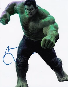 Bruce Banner: Mark Ruffalo The Hulk signed Avengers 10x8 Photo [19395] + COA - Picture 1 of 2