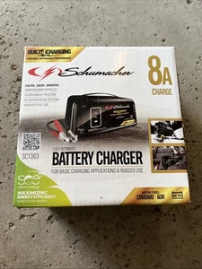Schumacher SC1363 Caricabatterie e Mantenitore 8 Ampere per Auto Camion - Foto 1 di 9