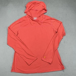 Sudadera con capucha elástica Stio Jersey para mujer XL roja con capucha rendimiento al aire libre Pullover - Imagen 1 de 14