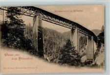 12099767 - Viadotto Ravenna in Val Hoell 1905 Cartolina Ferrovia