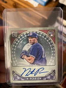 2021 Topps Gypsy Queen Nate Pearson #MRA-NP Mini Rookie Autograph Parallel #/99 - Picture 1 of 2