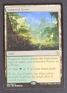 MTG - 1x Sunpetal Grove - Ixalan - NM/LP - Rare Magic The Gathering - 2017 Dual - Picture 1 of 8