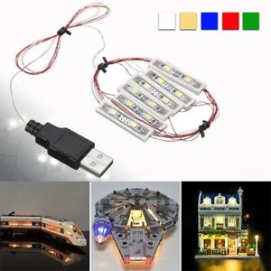block leuchten USB-LED-Licht Ziegel-Beleuchtungs-Kit Dekorative Leuchten