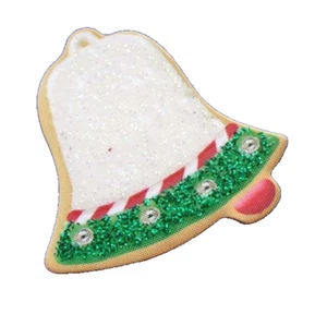 IMÁN Hallmark Navidad Vintage Cuenta Regresiva para Campana Blanco Brillo 2010 Grueso Nuevo - Imagen 1 de 4