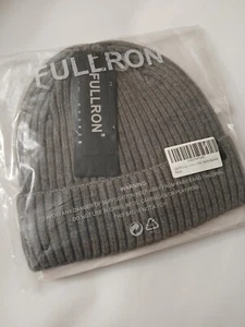 Fullron Beanie Bündchenmütze Herren Damen warme Kopfbedeckung grau. Neu - Bild 1 von 2