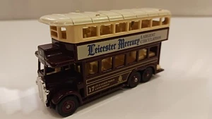 Lledo LP49026, AEC Renown Double Deck Bus, Leicester Tramways, Leicester Mercury - Picture 1 of 5