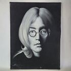 Arturo Ramirez huile sur velours noir John Lennon 18" x 24" 1