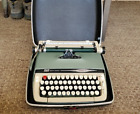 Smith-Corona Galaxie II Typewriter Manual W/Case Jeweled Escapement Mid Century