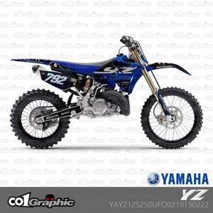 KIT COMPLETO DE CALCOMANÍAS GRÁFICAS PARA KITS DE RESTYLE UFO YAMAHA YZ125 YZ250 2002-2019 - Imagen 1 de 1