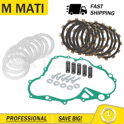 Muelles de placas de acero de fricción de embrague para Yamaha YZ250F 2014 2015 2016 2017 2018 Foto 1 de 4