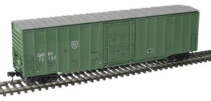 Atlas HO Scale NSC 5111 50' Plug-Door Boxcar Quebec Gatineau(Green/White) #75117 - Picture 1 of 1
