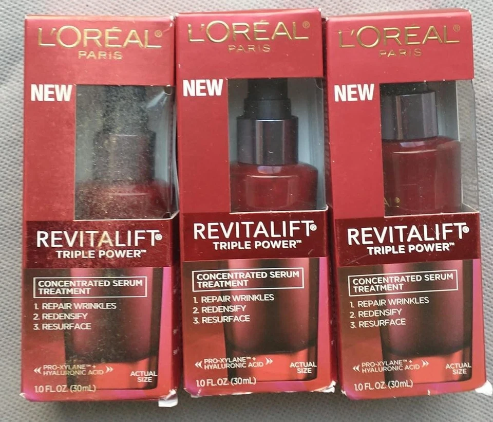 L'Oreal Paris LOE22977 Revitalift Triple Power Serum Treatment - 1 fl oz