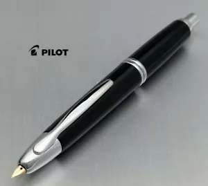 Pilot NAMIKI CAPLESS Fountain Pen Black Fine Nib FCN-1MR-B-F - Picture 1 of 3