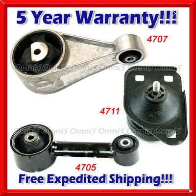 M270 Fits 1999-2002 Daewoo Nubira 2.0L Engine Motor Mount Set 3pcs - Image 1 of 4