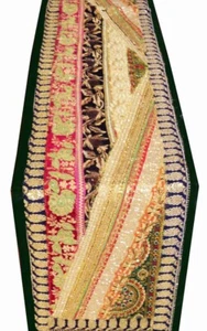 60" Embroidery Handmade Tapestry Home Table Runner Throw Home Decor Wall Hanging - Picture 1 of 7