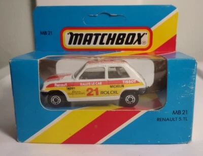 Matchbox Superfast - MB-21  Renault 5.TL Rally - Sealed Blue Box - England - Image 1 of 4