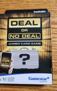 Deal OR NO Deal Deluxe Jumbo Card Game, Gamestar - New - Picture 1 of 6