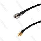 FME Male to SMA Jack Female Pigtail Cable RG58 for Wireless Antenna 1 Meter