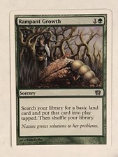 Rampant Growth MP 8th Eigth Edition MTG