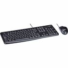 Logitech Mk120 Kit Mouse And Keyboard USB Wired Layout French Azerty PC _