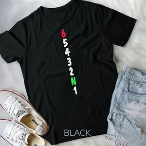 Divertida Camiseta Motocicleta Gear Shift 1N23456 Bicicleta Carreras Regalo Unisex Camiseta - Imagen 1 de 11